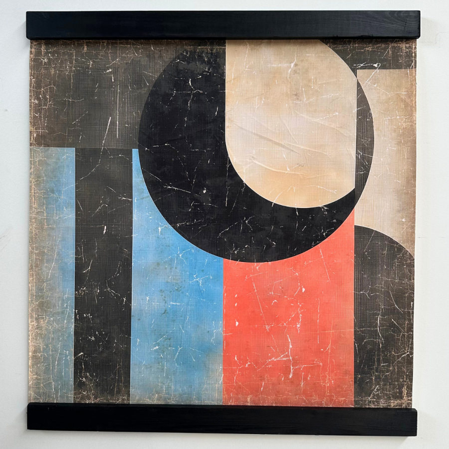 PASTEL SUNRISE - B (60x60cm)